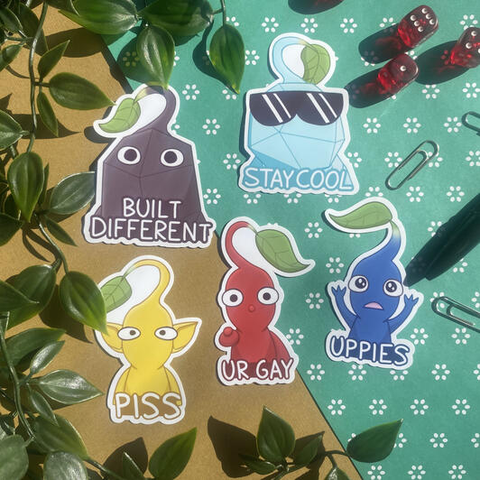 Pikmin Stickers